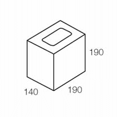 Grey Concrete Half Block 15.03 - Image 2